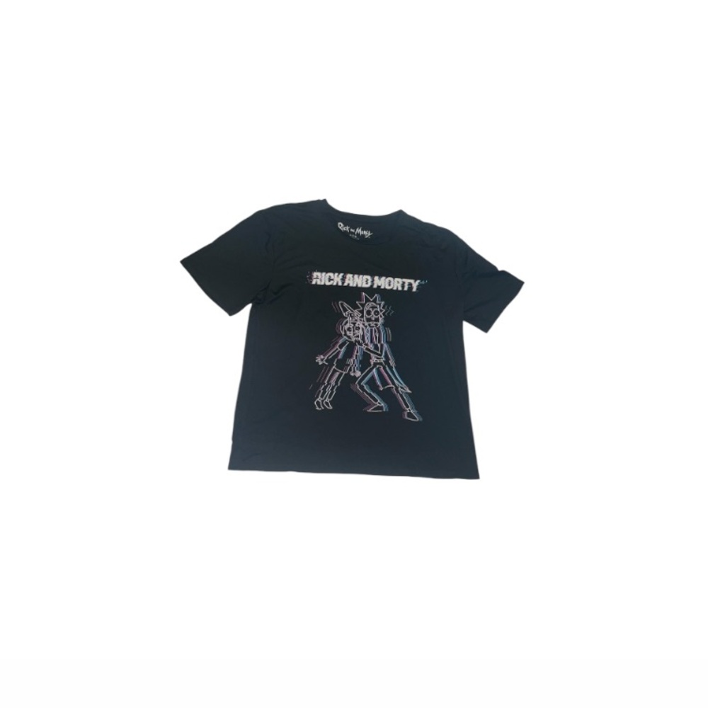 🆕 Mad Engine Adult Swim “Rick and Morty” Black T-Shirt - Men’s Size Large